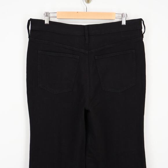 J.Crew Denim Trouser 1996 Semi Stretch Black Rinse Size 31 NWT - Picture 8 of 9